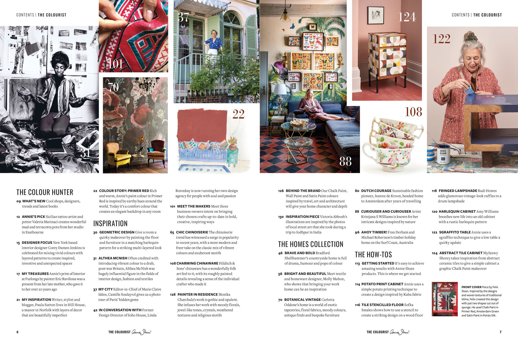 Časopis o dizajne a bývaní Annie Sloan