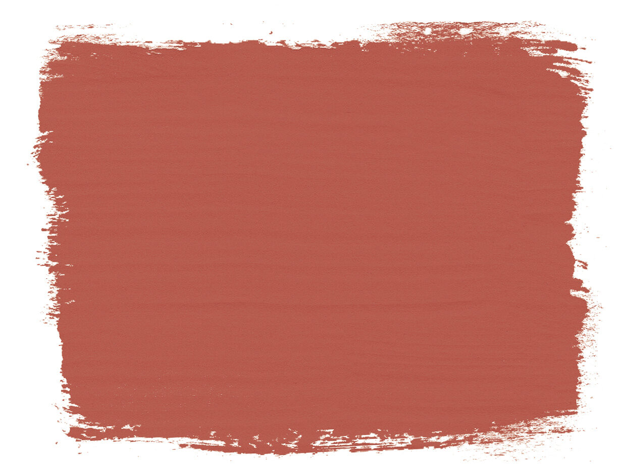 červená kriedová farba Annie Sloan paprika