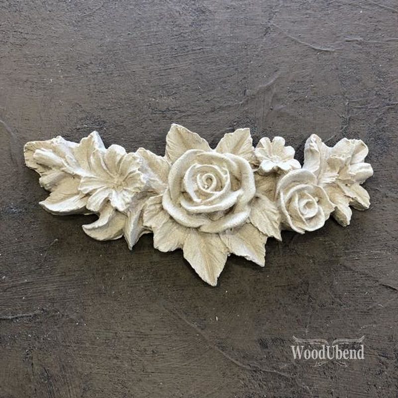 WoodUBend ornament Flower Garland WUB0348