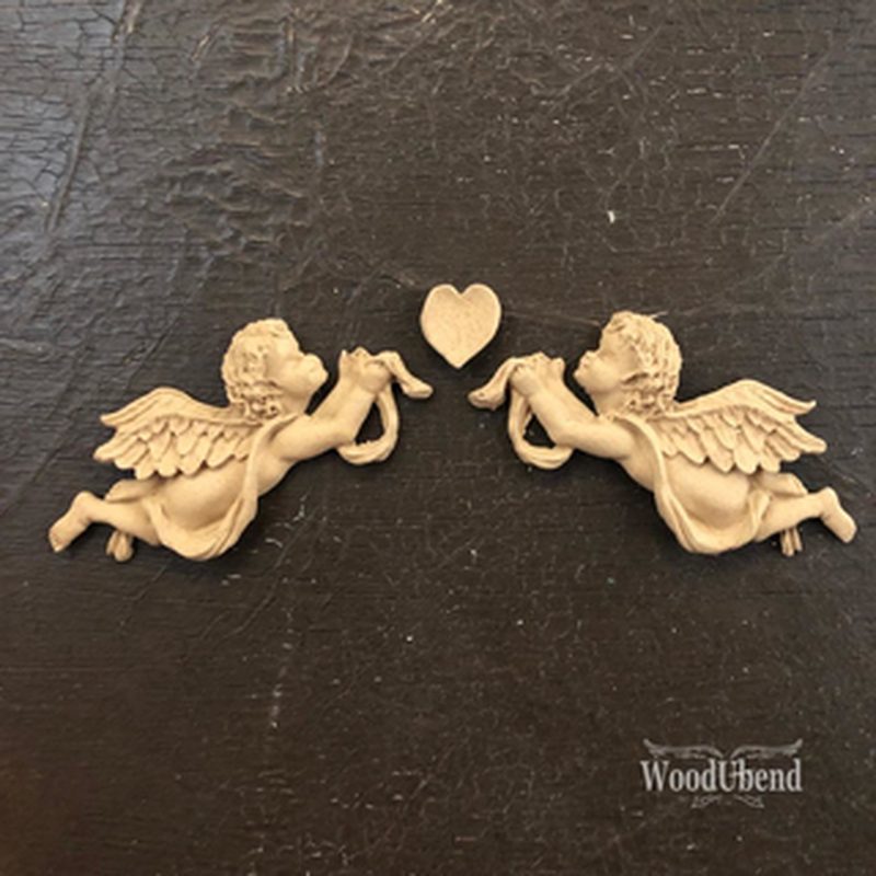 WoodUBend ornament Little Angels Set WUB1186
