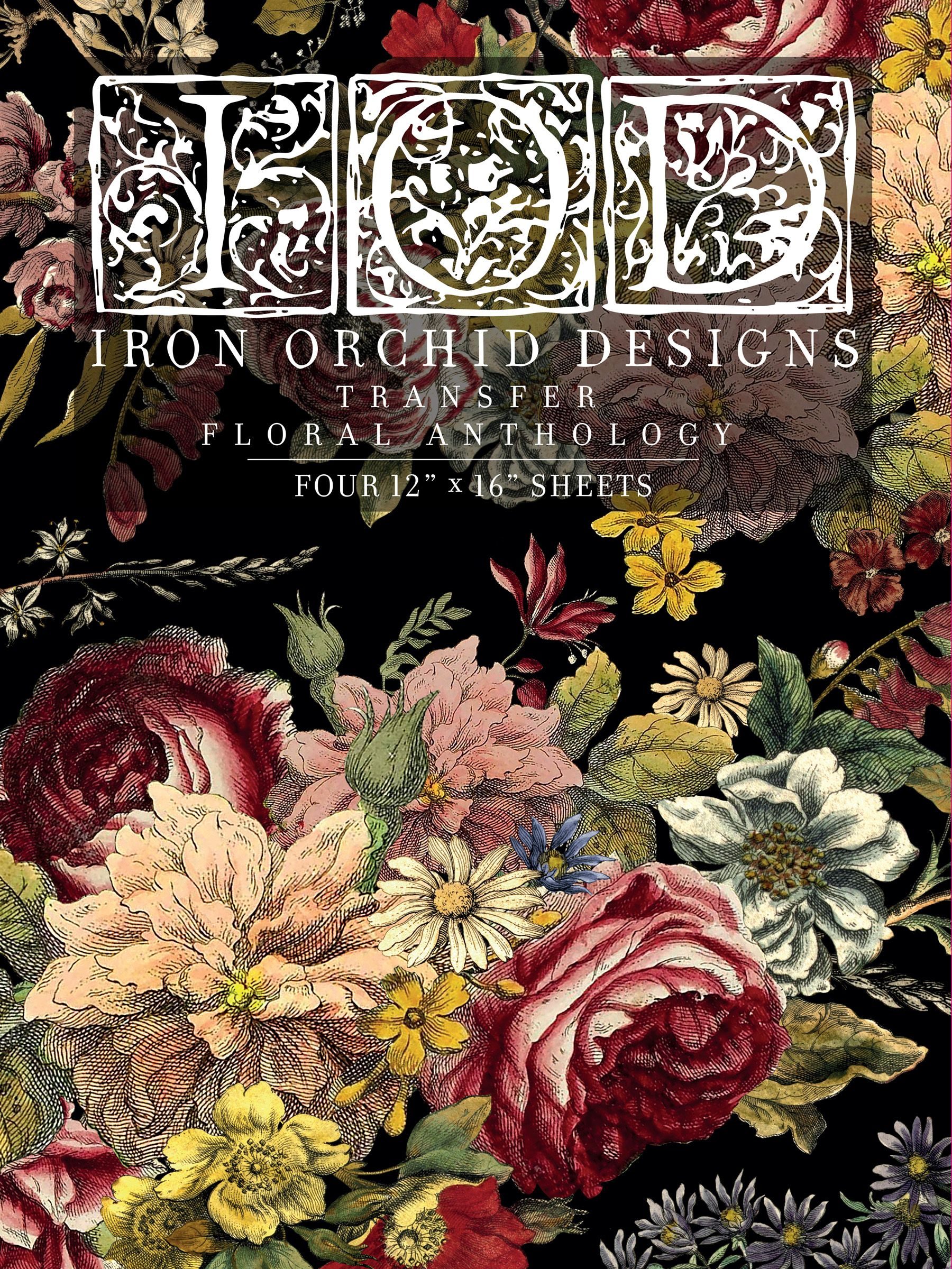 IOD Transfer Floral Anthology