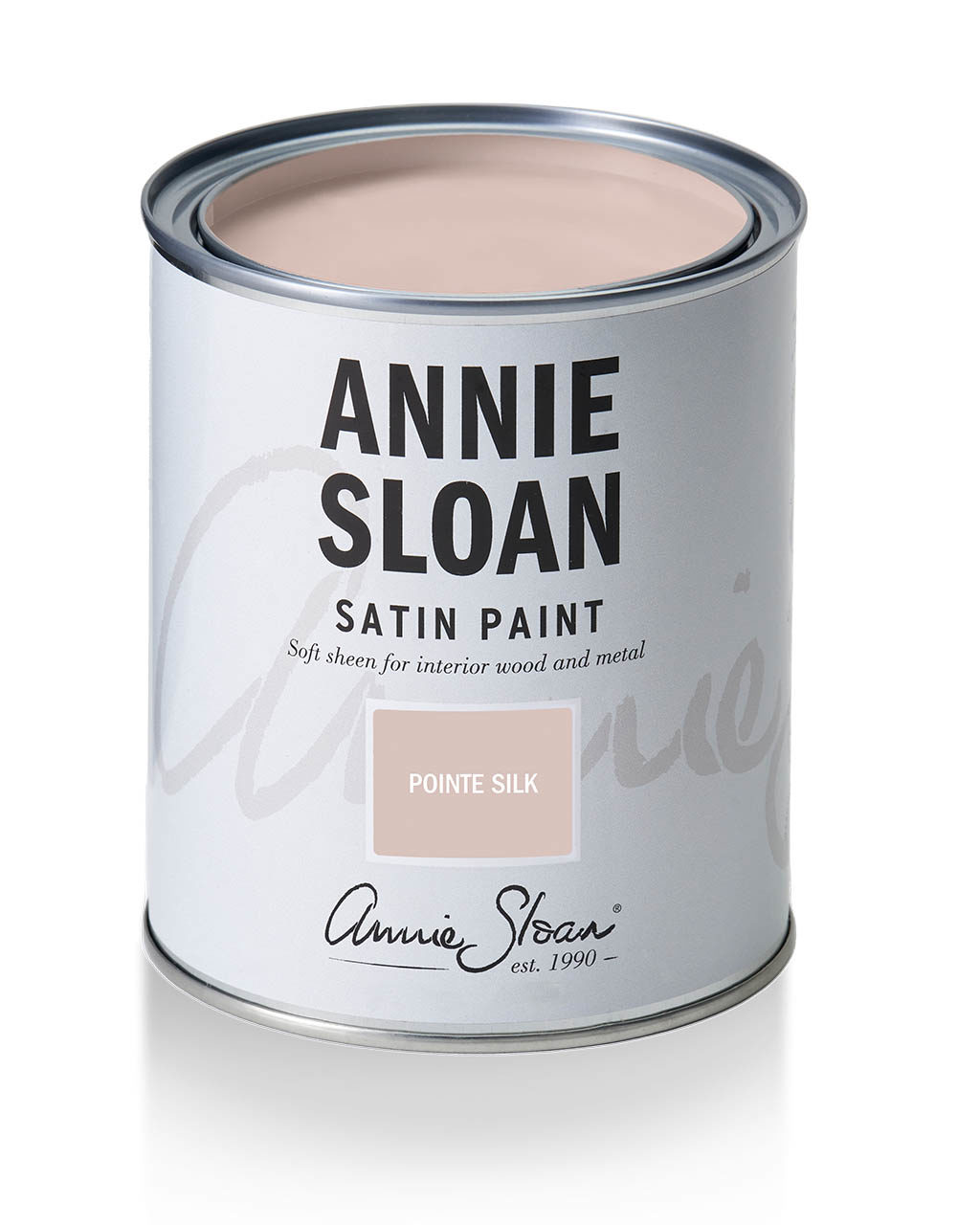 minerálna farba na nábytok satin paint farba ružová pointe silk annie sloan