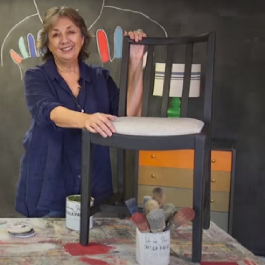 Ako zafarbiť látku pomocou Chalk Paint
