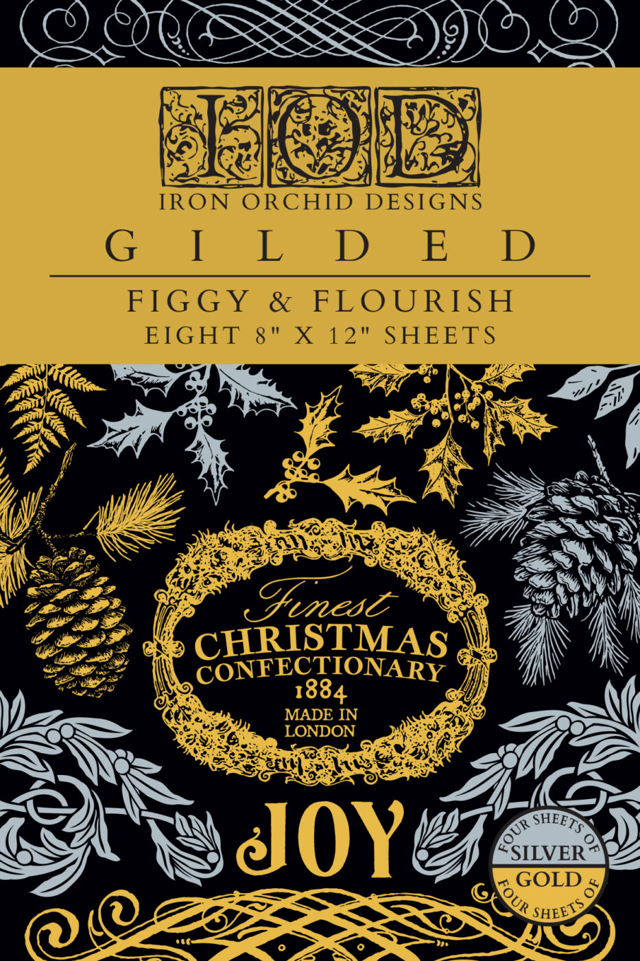 Figgy and Flourish transferový obrázok na nábytok