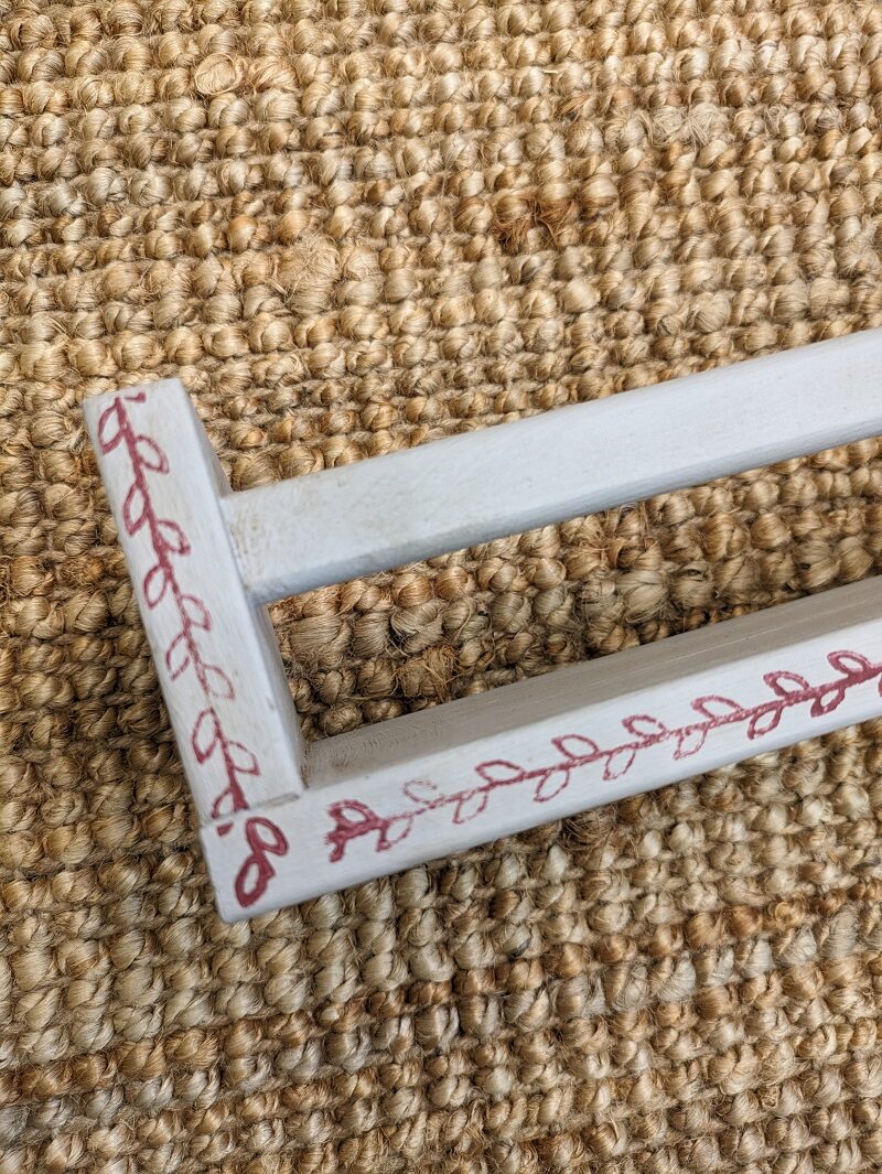 stolček šablóna Annie Sloan Chalk Paint