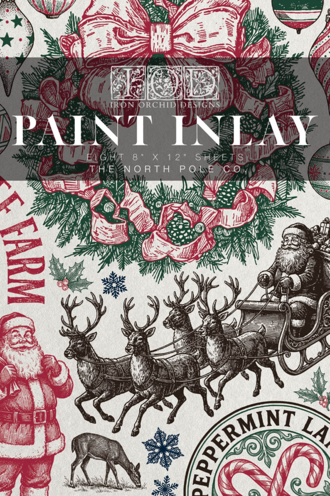 iod paint inlay intarzia vkladanie kresby do nateru