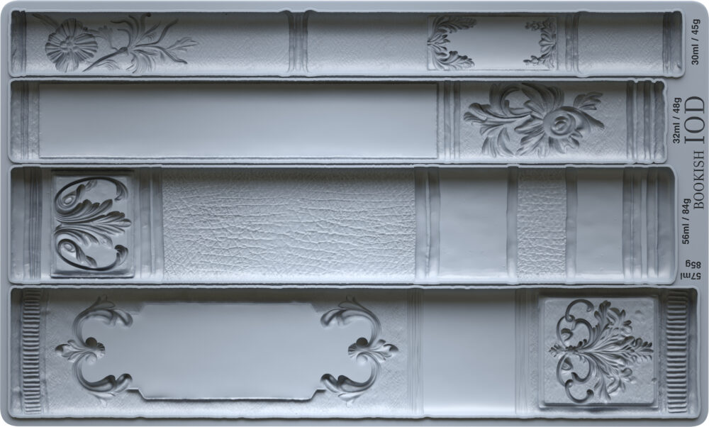 silikonova forma na výrobu ornamentov a výliskov