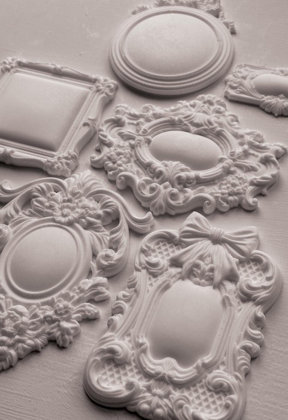 Frames Three silikonova forma na výrobu ornamentov a výliskov
