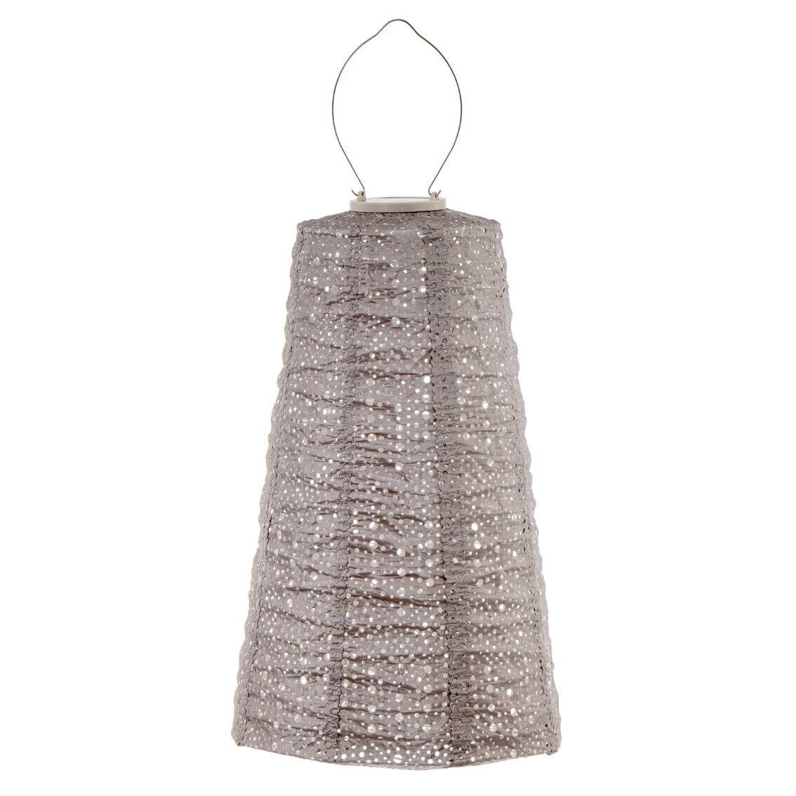Lampión Lampshade 28 Verso Taupe solarny záhradný lampion svetlo