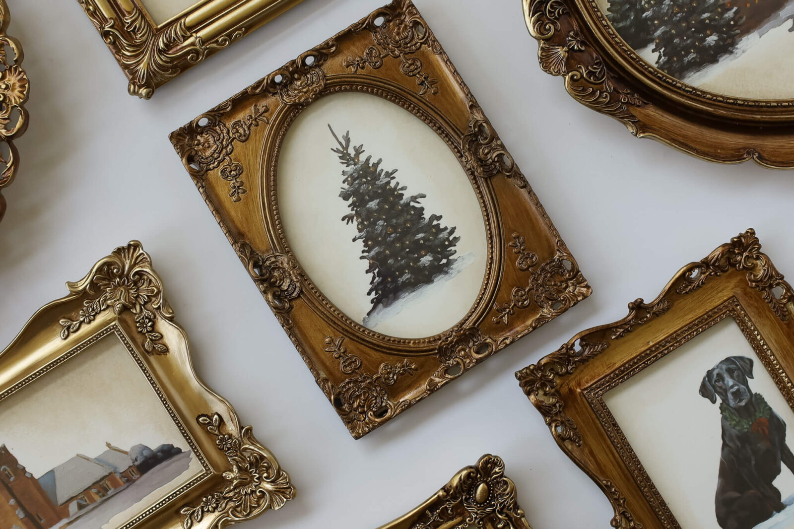 A Cotswold Christmas vianocny transfer na nabytok alebo doplnky diy tvorenie vianocne