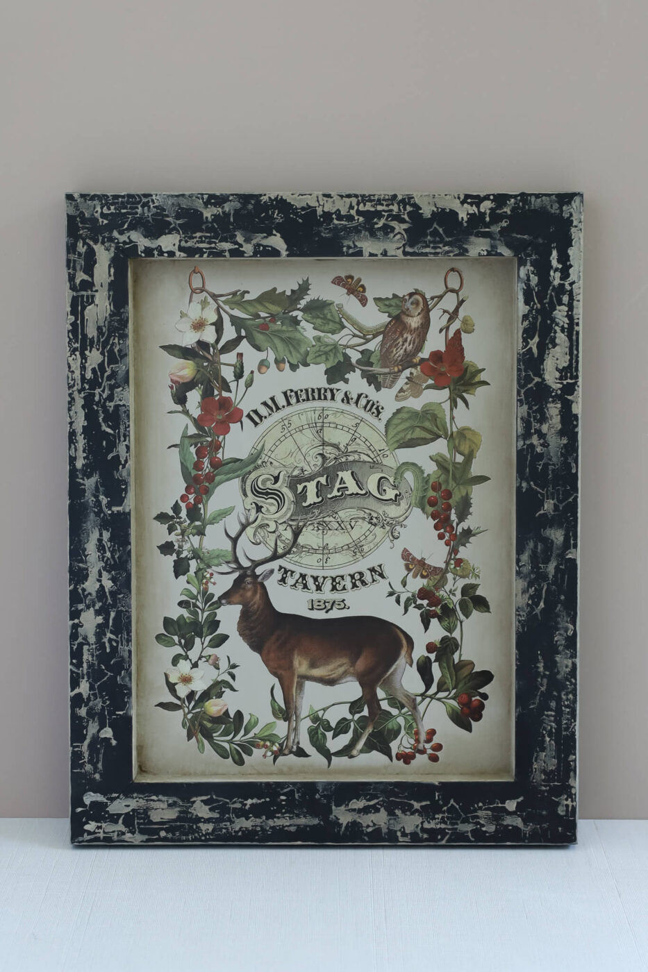 Stag Tavern vianocny transfer na nabytok a doplnky