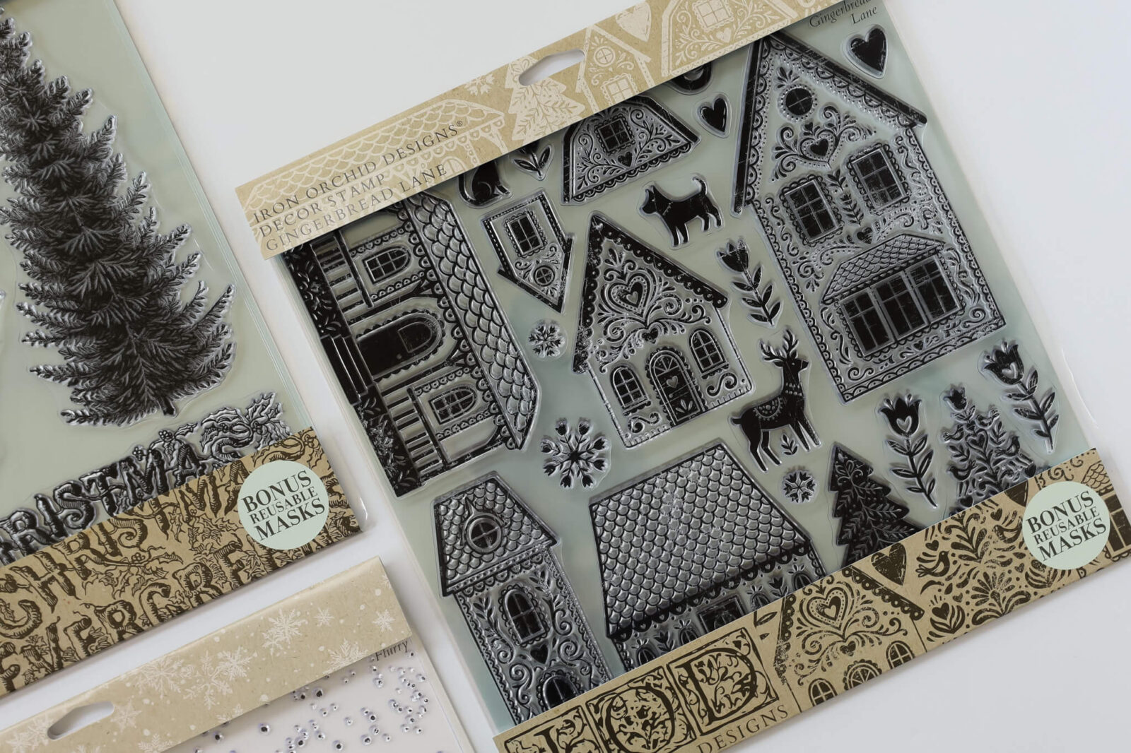 Gingerbread Lane vianocna peciatka silikonova na tvorenie
