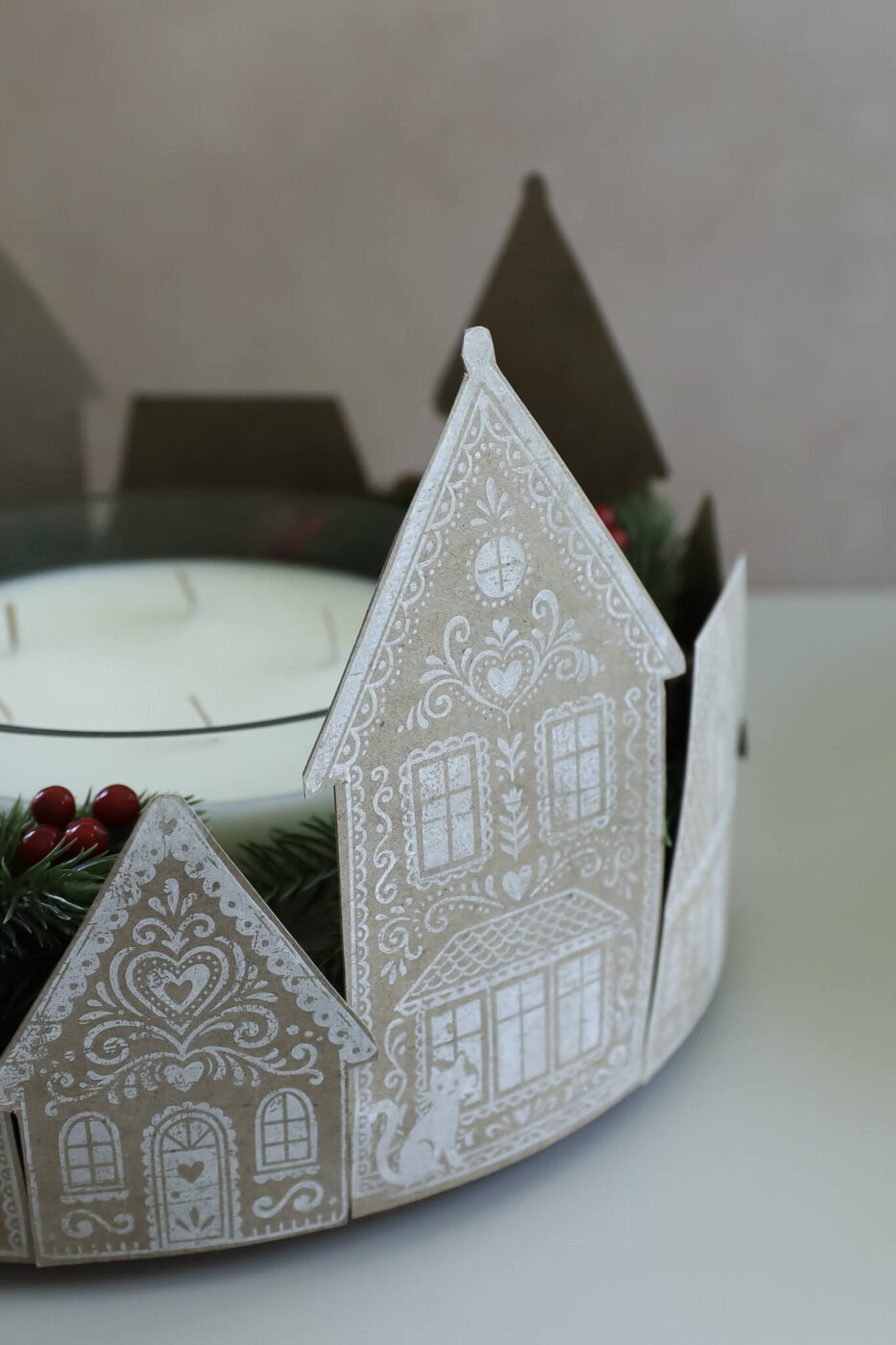Gingerbread Lane vianocna peciatka silikonova na tvorenie