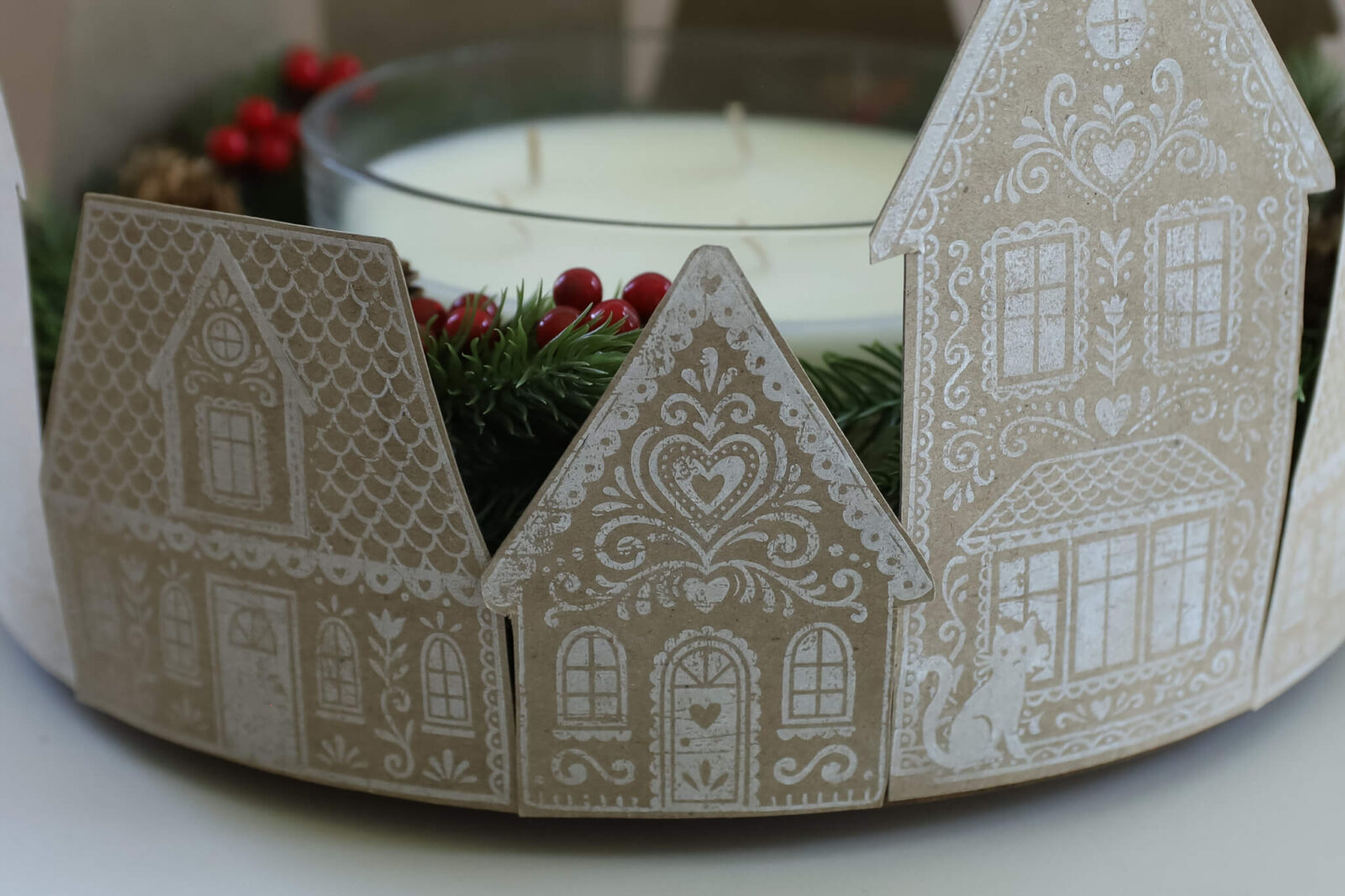 Gingerbread Lane vianocna peciatka silikonova na tvorenie